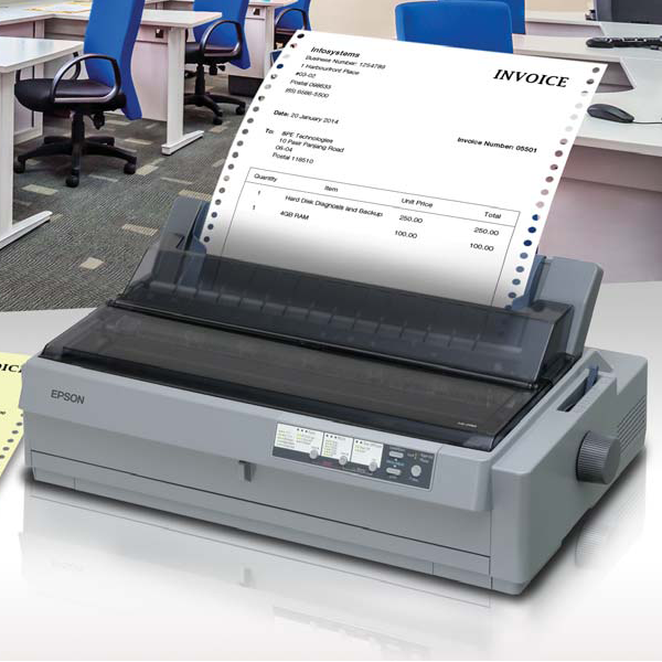 Pengaturan Ketebalan Kertas pada Printer Dot Matrix